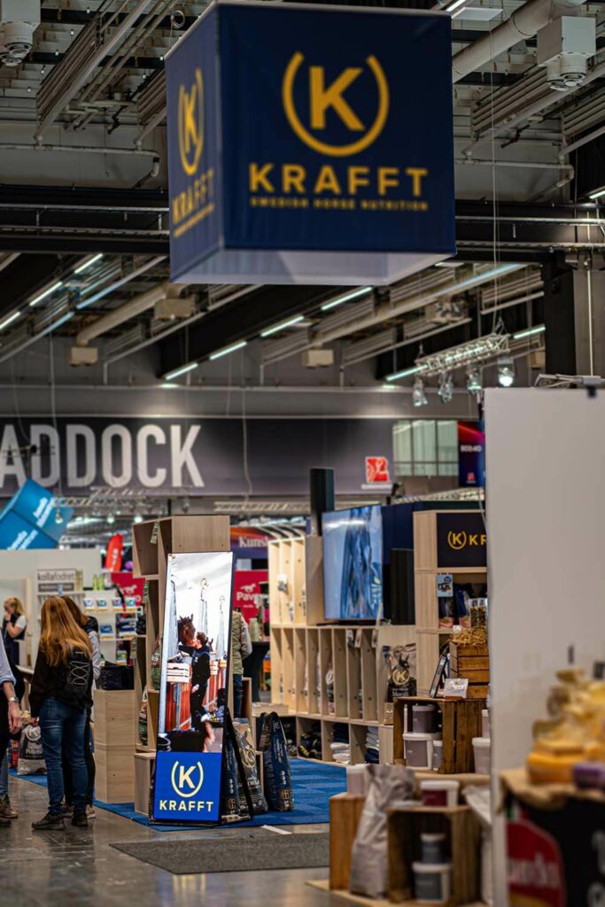 Linsons digitala skärmar Gothenburg Horse Show 2025